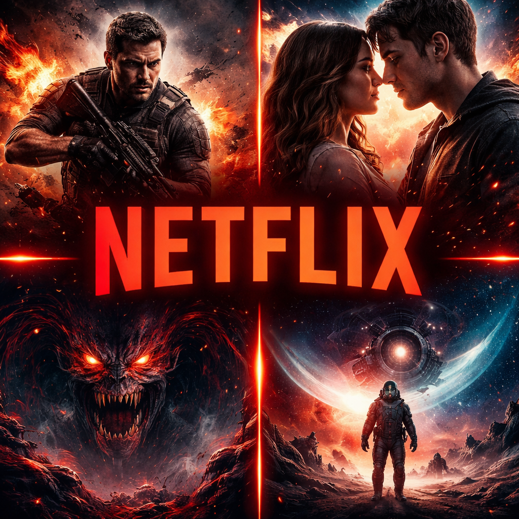 نتفلكس 4K مدة شهر - بجودة عالية